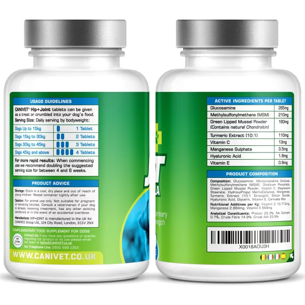 CANIVET - Best joint supplements for dogs uk
