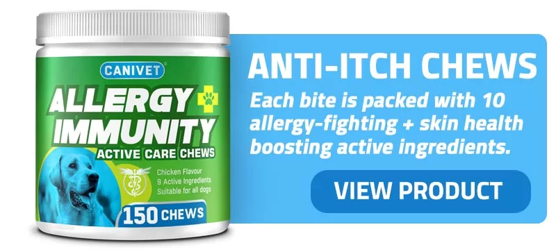 CANIVET Itch relief for dogs chews