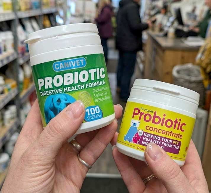 CANIVET probiotics compared to other dog probiotic brands - higher strength multi-strain formula